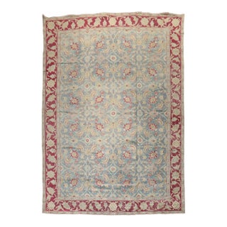 Antique Zabihi Collection Persian Tabriz Rug - 7'11" x 11'6" For Sale