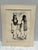 1940s Rare Vintage 1040s Limited Edition Francisco Dosamantes Lithograph of Fishwives at the Market For Sale - Image 5 of 9