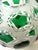 Bohemian Emerald Green Lead Crystal Vase with Hand-Cut Faceted Decorations, 1960s For Sale - Image 6 of 14