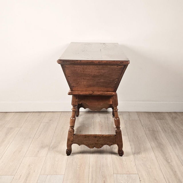 French Country French Provincial Walnut Dough Bin, Circa 1800 For Sale - Image 3 of 12