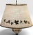 White Mid 20th Century Neoclassical Brass and Painted Milk Glass Grapevine Lamps - A Pair For Sale - Image 8 of 18