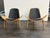 Design Plus Gallery presents a Pair of Shell Chairs in the style of Hans J. Wegner. This pair draws from the iconic three-...