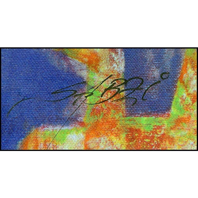 Abstract Late 20th Century Hot Moon, Mahmood Sabzi For Sale - Image 3 of 5