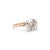Ladies 18K Rose & White Gold IGI 4.15ct I VVS2 Lab Grown Diamond Solitaire Engagement Ring For Sale - Image 4 of 9