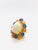 Bochic “Capri” Vintage Fire Opal, Kyanite & Diamond Cocktail Ring - 18K Gold & S For Sale - Image 4 of 13