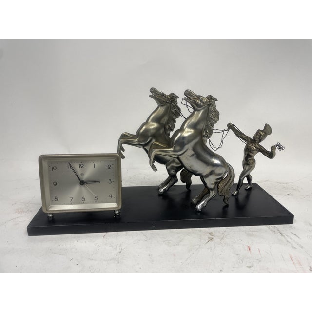 Vintage Liberty Clock with Roman Sculpture, 1920s For Sale - Image 11 of 11