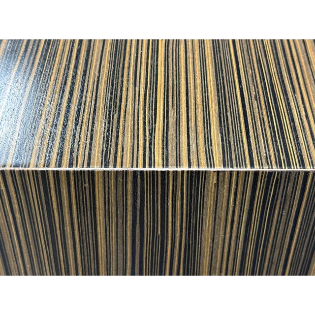 Contemporary Macassar Style Six Drawer Chest For Sale - Image 12 of 12