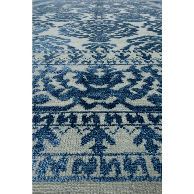Turkish Oushak Rug 10'3" x 13'7" #18620 For Sale - Image 4 of 8