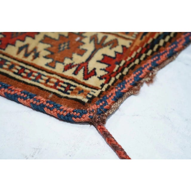 Traditional Antique Turkmen Azmalik Rug 2'2'' X 4'2'' For Sale - Image 3 of 8
