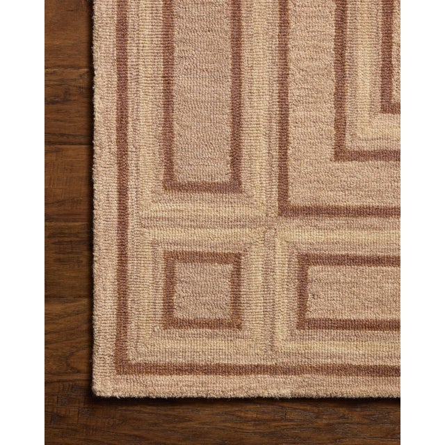 2020s Chris Loves Julia x Loloi Alfie Blush / Rose 3'-6" x 5'-6" Accent Rug For Sale - Image 5 of 6
