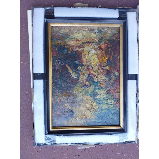 Adolphe Monticelli (1824–1886), Signed Oil on Canvas, Two Elegant Ladies in a Park & Expert Certificate For Sale - Image 12 of 17