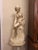 An exquisite late 19th / early 20th century Italian hand-carved alabaster sculpture of a semi-nude classical female maiden...