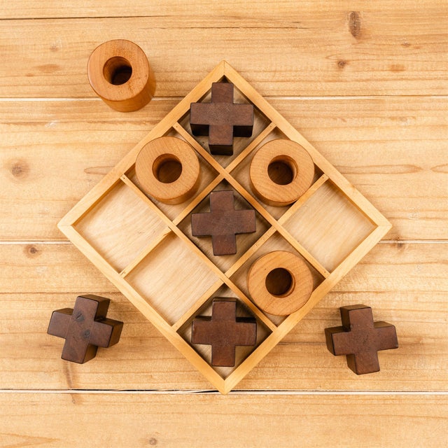 Tic Tac Toe Decor Set 8"SQ For Sale In Chicago - Image 6 of 6