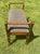 Chestnut Vintage, Neoclassical-Style, Animal Print Upholstered, Window Bench, With Shell and Barley Twist Accents For Sale - Image 8 of 11
