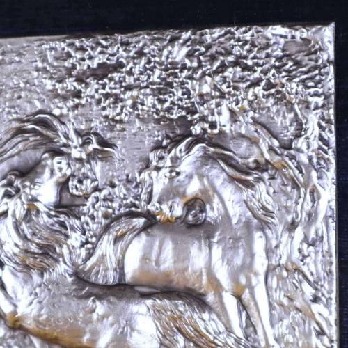 Refined Silver Bas-Relief by Aligi Sassu For Sale - Image 3 of 13