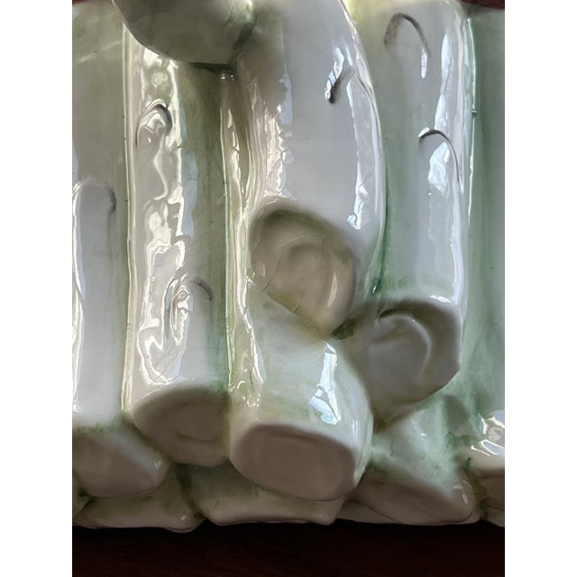 Vintage Lidded Ceramic Asparagus Serving Piece For Sale In Washington DC - Image 6 of 11