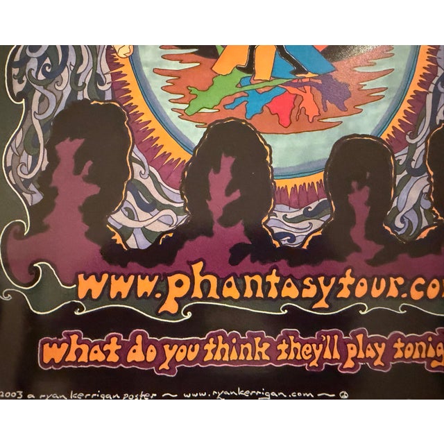 2000 - 2009 Ryan Kerrigan - Phantasy Tour, 2003, Signed Promotional Poster For Sale - Image 5 of 7