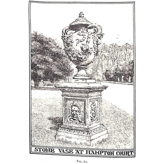 "The Formal Garden in England" 1901 Blomfield, Reginald For Sale - Image 4 of 12