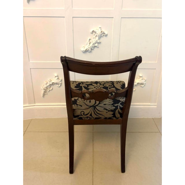 Antique Regency Mahogany Dining Chairs, 1815, Set of 4 For Sale - Image 4 of 16