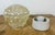 Vintage White Porcelain and Glass Ceiling Light, 1970s For Sale - Image 6 of 13