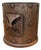 French Arts and Crafts Pewter Bottle Carrier, 1960 For Sale
