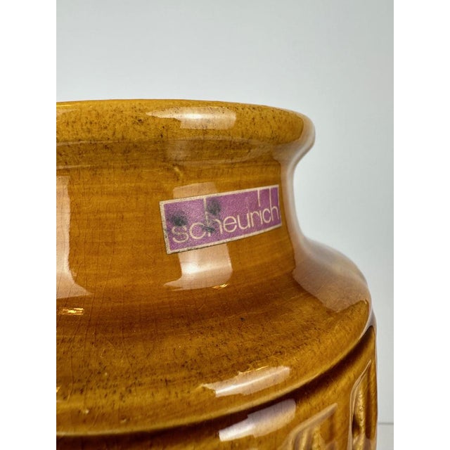 Vintage West Germany Vase from Scheurich Keramik, 1970s For Sale - Image 3 of 7