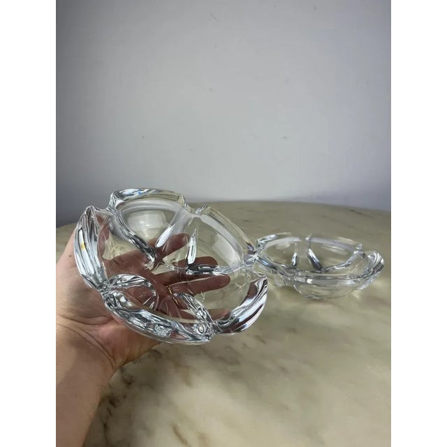 Vintage Glass Ashtrays, Italy, 1980s, Set of 2 For Sale - Image 3 of 9