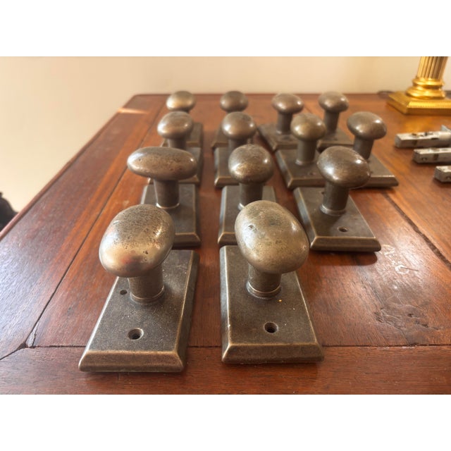 Modern Hand Cast Rocky Mountain Hardware Door Knobs - a Pair For Sale - Image 3 of 9