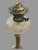 Victorian Antique Victorian Palmer & Co Oil Lamp Cut Glass Font Silvered Bronze For Sale - Image 3 of 8