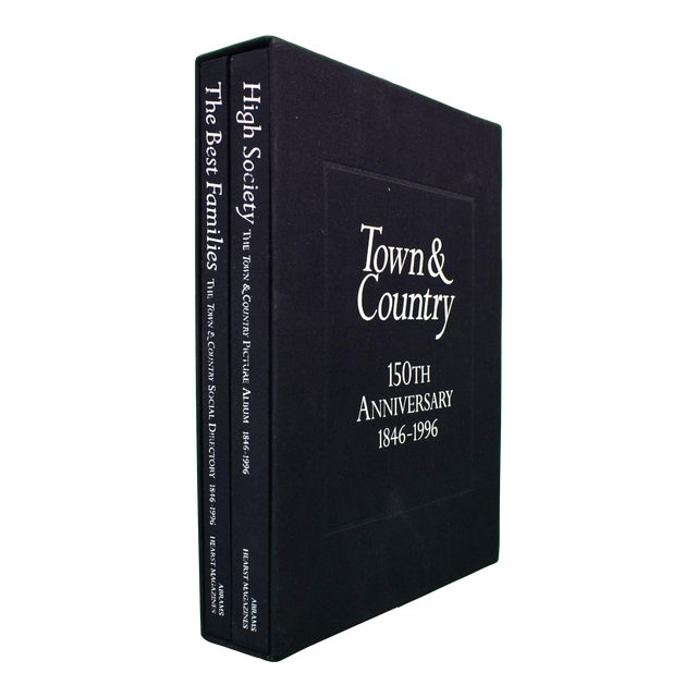 "Town and Country 150th Anniversary 1846-1996 the Best Families and High Society" 1996 Mazzola, Anthony T. And Zachary, Frank [Edited By] For Sale