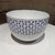 For your consideration, a vintage Arabia Finland Finel enamel bowl featuring the "Blue Clover" (Siniapila) pattern,...