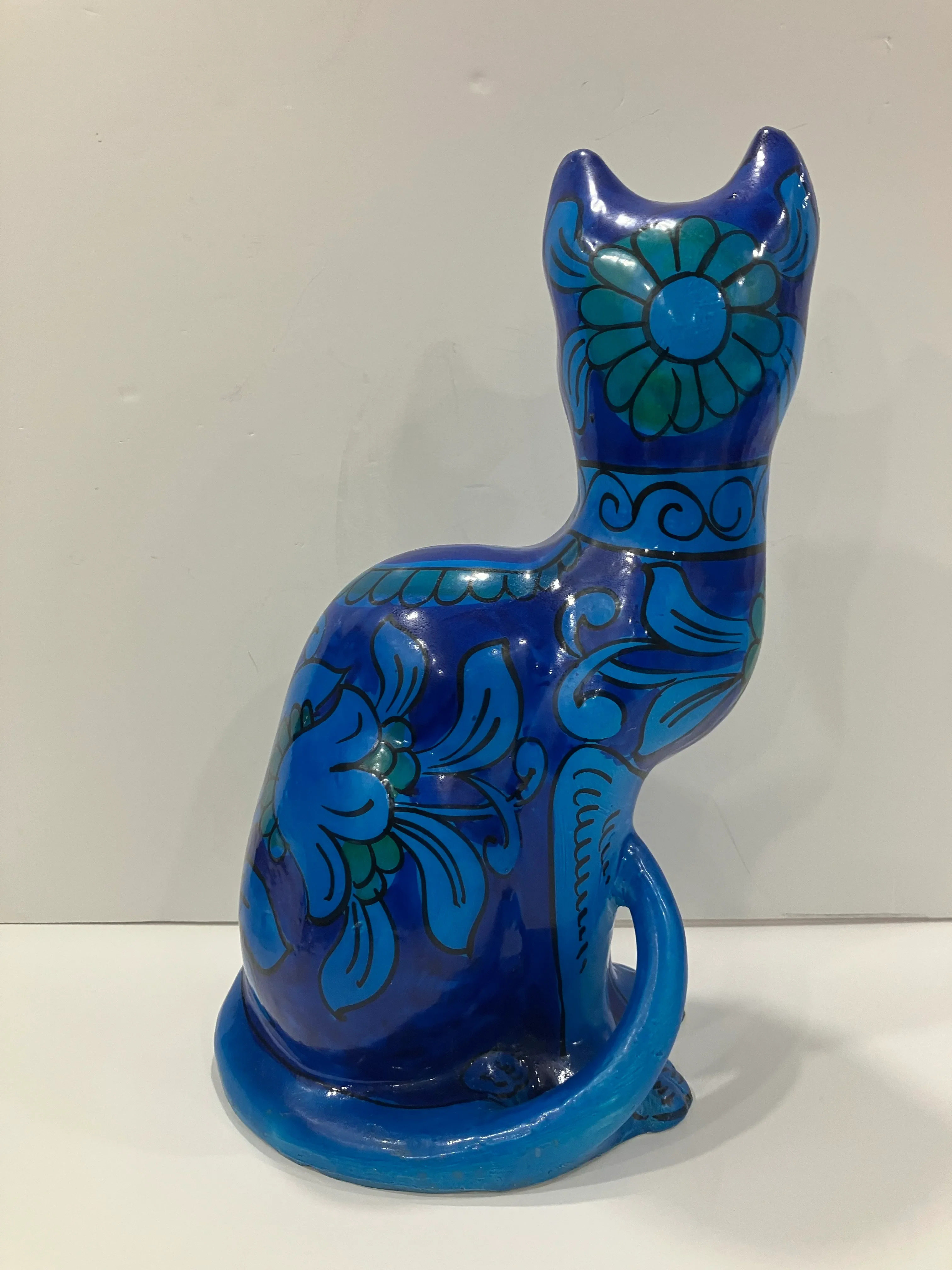 1960s Mario Bellini Vintage Ceramic Cat | Chairish