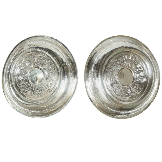 Metal Pair Antique Duchess of Sutherland's Cripples Guild, “d.s.c.g."- Arts & Crafts Silver Bowls For Sale - Image 7 of 7