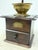 Antique Wooden and Brass Coffee Grinder, 1930s For Sale - Image 4 of 11