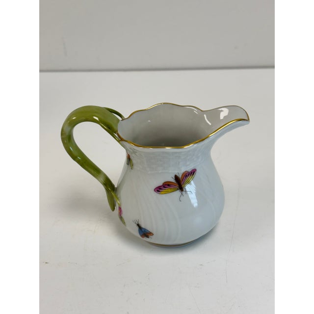1990s Herend Rothschild Bird Coffee Pot, Creamer and Mini (Sugar) Tureen - Set of 3 For Sale - Image 17 of 18