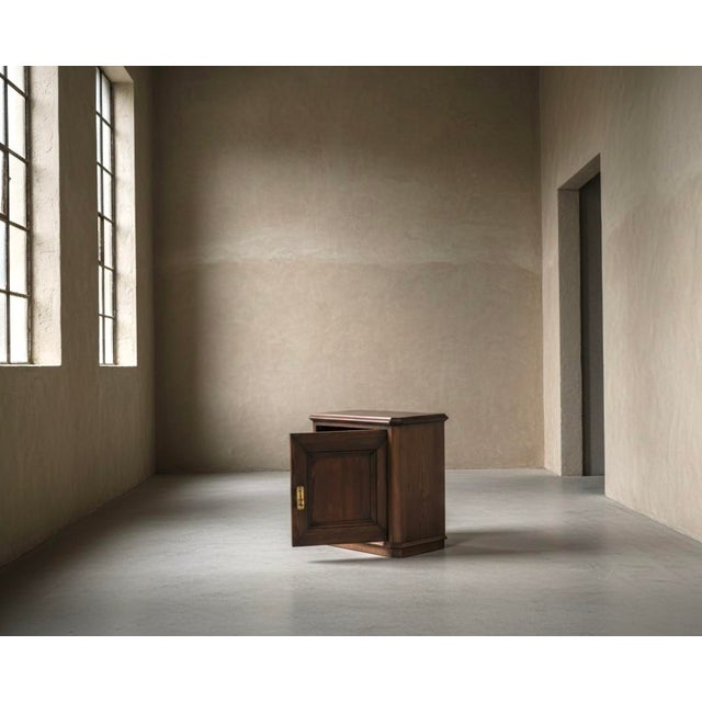 Wood Antique Danish Oak Cabinet, Late 19th-Early 20th Century For Sale - Image 7 of 18