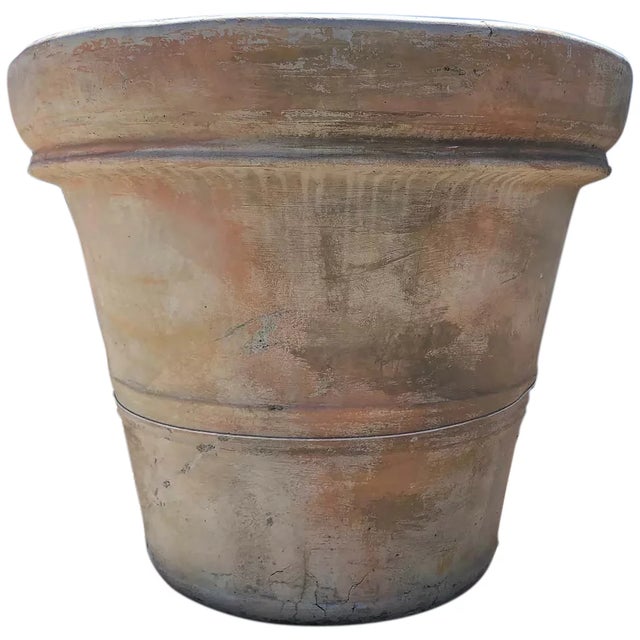 Monumental Spanish Cast Cement Garden Planter Chairish