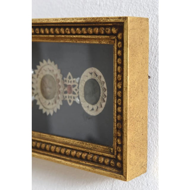 19th Century Victorian Lava Cameo Framed Collection For Sale - Image 5 of 9