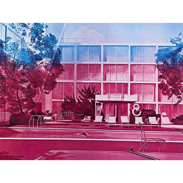 Modern Jacques Monory Serigraph Hand Sign & No. Ltd Ed 22/75+Custom Framing For Sale - Image 3 of 7