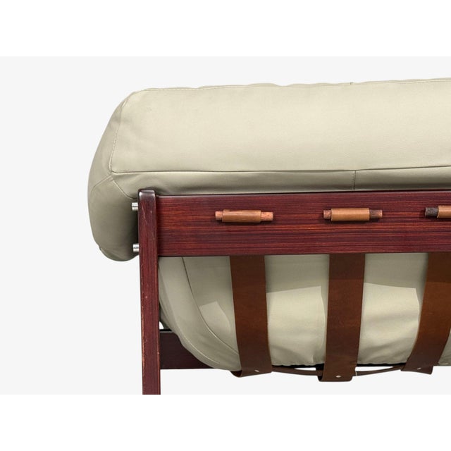 Percival Lafer, Mp-93 Lounge Chairs, Rosewood, Leather, Brazil, 1960s For Sale - Image 13 of 16