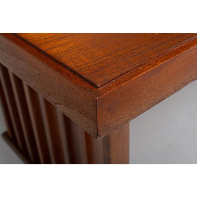 Danish Mid-Century Writing in Teak, 1960s For Sale - Image 9 of 11