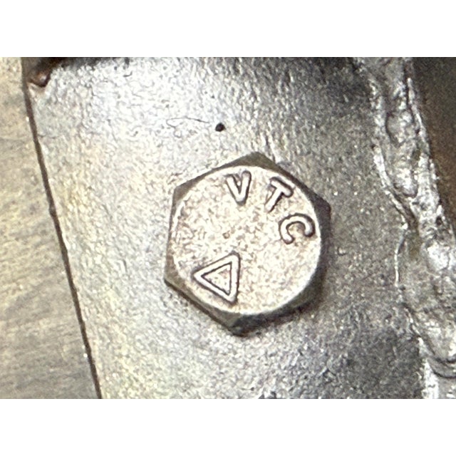 Arhaus Industrial Modern Round Metal Adjustable Weston Crank End Table For Sale - Image 10 of 12