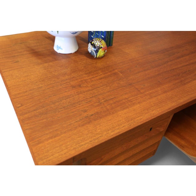 Desk Model 70 in Teak by Kai Kristiansen for Feldballe Møbelfabrik, 1960s For Sale - Image 15 of 18