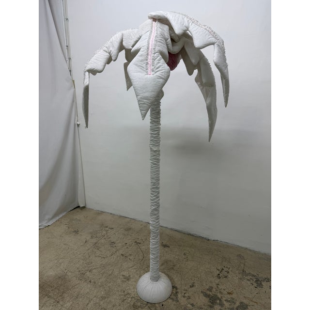 Vintage Fabric Coconut Palm Tree Sculpture, 1990s For Sale - Image 4 of 18