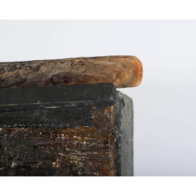 Abstract 2002 Signed “Asoko 28” Mixed Media Wall Assemblage by Juliet Holland For Sale - Image 3 of 10