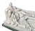 Late 19th Century Late 19th Century Monumental Italian Carrara Marble Neoclassical Sculpture Cleopatra & Antony For Sale - Image 5 of 6