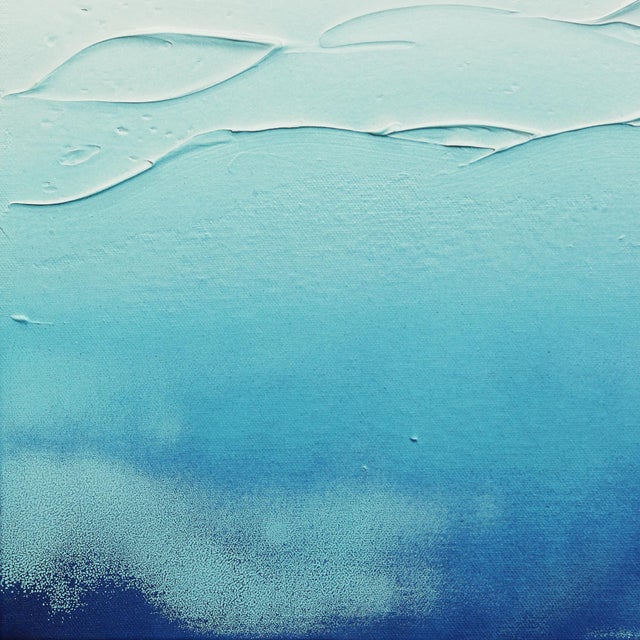 2020s Sunkissed 3 - Abstract Artwork With Texture, Resin Original Artwork by Nichole McDaniel For Sale - Image 5 of 9