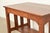 Stickley Brothers Style Antique Mission Oak Arts & Crafts Writing Desk, Newly Refinished For Sale - Image 9 of 14