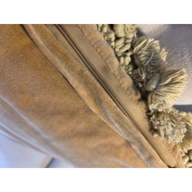 Traditional Vintage Needlepoint Floral Pillow For Sale - Image 3 of 7