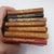 Traditional Knickerbocker Shakespeare Collectible Set of 24 Miniature Leather Bound Books Pub Circa 1910 For Sale - Image 3 of 15